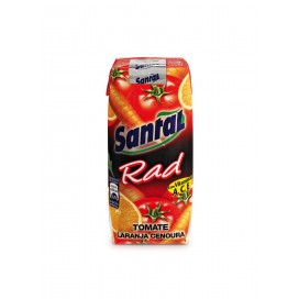 Santal Rad Tomate/Laranja/Cenoura 0.33 (18Un)