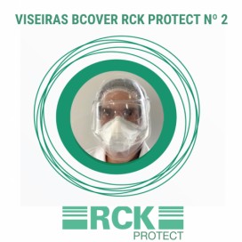 Viseira Bcover RCK Protect nº2 Caixa com 24 unidades