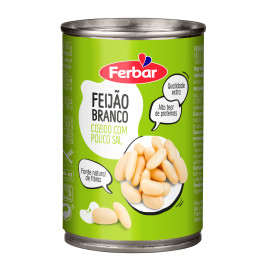 FEIJÃO BRANCO  / CX 12 UN DE 1/2kg CADA