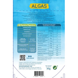 ALGAS WISSI - Alface do Mar Seca 12X30g Biológico