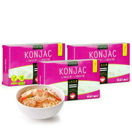 24 pacotes de Konjac Linguine 300gr