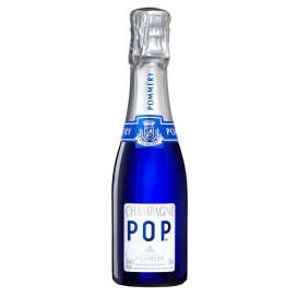 Champagne Pop Blue - Pommery 4 garrafas 20cl