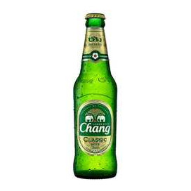 Chang Beer - Thai Blonde Beer - 5% garrafa de 32cl