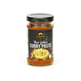 Pasta de curry amarela tailandesa 200Gr