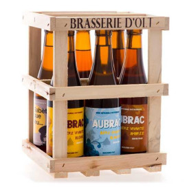 Caixa de 6 garrafas de cerveja Brasserie d'Olt  6x33cl