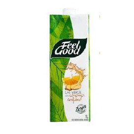 Chá Verde Laranja c/ Gengibre Feel Good - CX 12 x 1L