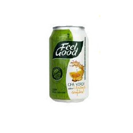 Chá Verde Laranja c/ Gengibre Feel Good - CX 12 x 330ML