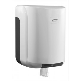 Dispensador Extração Central Maxi Cleanline ABS Branco