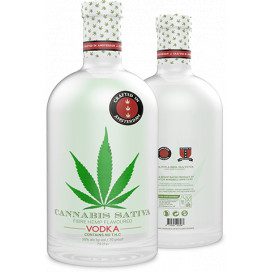 Cannabis SATIVA Vodka 70cl
