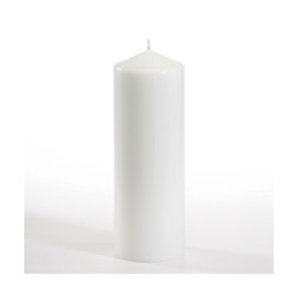 Velas Taco Branco Ø 70mm · 200mm