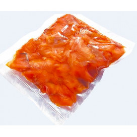 recortes de salmão afumado Cx 10 kg