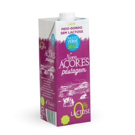 Leite Nova Açores S/Lactose M/G Pastagem UHT packs 6 x 1 L