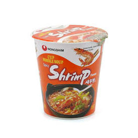 Macarrão instantâneo sabor camarão em tigela  67Gr