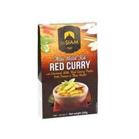 Kit curry vermelho tailandês  260Gr