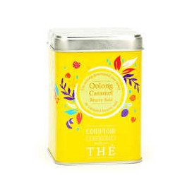  Chá Oolong com manteiga e caramelo salgado  lata 100Gr