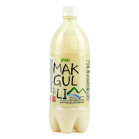 Makgeolli vinho de arroz da Coréia 6% 6 garrafas de 75cl
