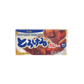 CARIL EM TABLETE / TOROKERU CURRY HOT (200G) S&B