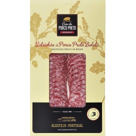 Salsichão Porco Ibérico Bolota FAT 80 GR - Casa do Porco Preto