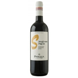 Vinho tinto Sangiovese di PUglia IGT colori D'Italia emcaixa com Nº 6 garrafas de 0.75 lt