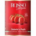 tomate datterino pelado Rosso Gargano em lata de 400 gr.embalagem de 24 latas
