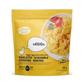 vEGGs para Omlette / Ovos mexidos (equivalente 15 ovos) Cx. c/12 x 180g