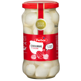 CEBOLINHAS EM VINAGRE  / CX 6 UN DE 345g CADA