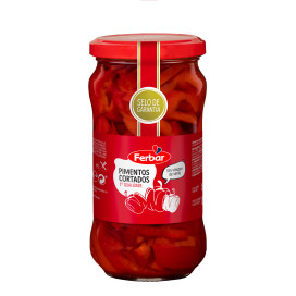 PIMENTOS CORTADOS EM VINAGRE  / CX 6 UN DE 345g CADA
