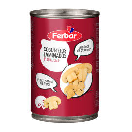 COGUMELOS LAMINADOS (PL. 0,290) F.ª  / CX 12 UN DE 1/2kg CADA