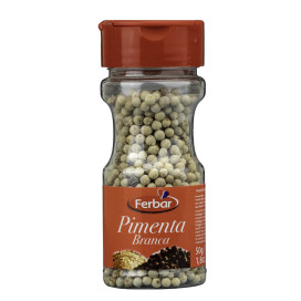 PIMENTA BRANCA GRÃO  / CX 12 UN DE  50g CADA