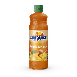 SUNQUICK - CONCENTRADO LARANJA & MANGA  / CX 6 UN DE 700ml CADA