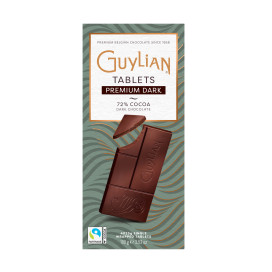 GUYLIAN - TABLETE DE CHOC. NEGRO 72%  / CX 24 UN DE 100g CADA