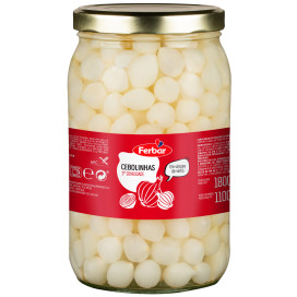 CEBOLINHAS EM VINAGRE  / CX 6 UN DE 1,8kg CADA