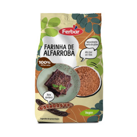 FARINHA DE ALFARROBA   / CX 6 UN DE 250g CADA