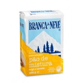 Branca de Neve Farinha para pão de mistura 500gx6