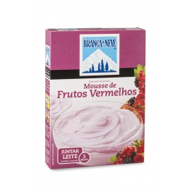 Branca de Neve Mousse de Frutos Vermelhos 130gx6