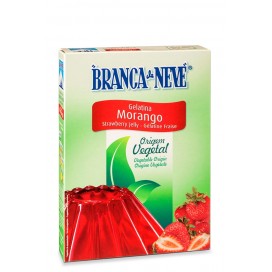 Branca de Neve Gelatina Vegetal Morango 85gx6