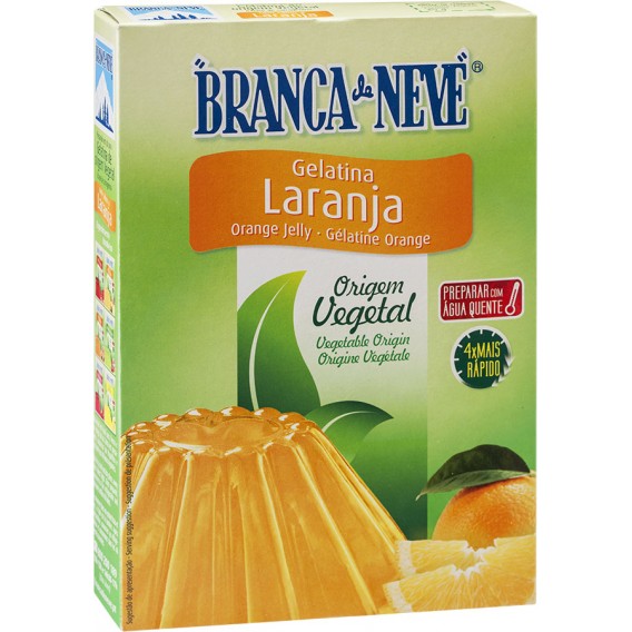 Branca de Neve Gelatina Vegetal Laranja 85gx6