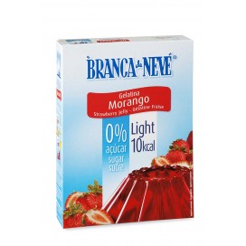 Branca de Neve Gelatina Light Morango 31gx6