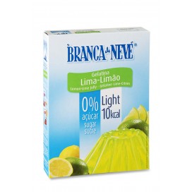 Branca de Neve Gelatina Light Lima-Limão 31gx6