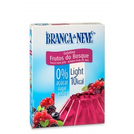 Branca de Neve Gelatina Light Frutos do Bosque 31gx6