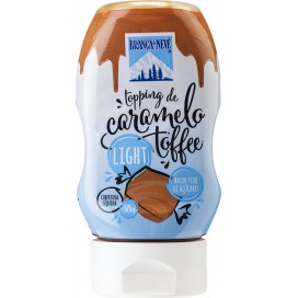 Branca de Neve Topping Caramelo Toffee Light 375gx10
