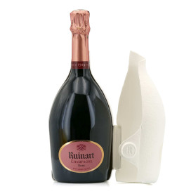 Champagne Ruinart Rosé Brut Frasco de 75cl e estojo de segunda pele