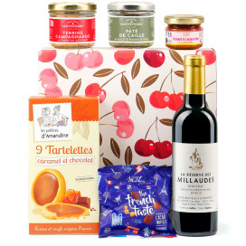 Caixa de presente tradicional França 6 produtos