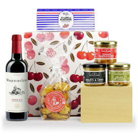 Caixa de presente Terroir en Fête França 6 produtos