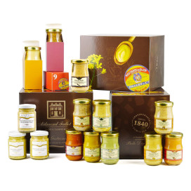 Coffret presente 24 mostardas Maison Fallot