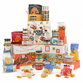Coffret presente Festa Apéro - 24 produtos gourmet sem álcool