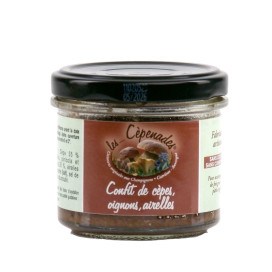 Confit de cogumelos porcini, cebola, cranberries 90 grs