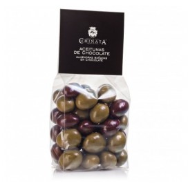 ACEITUNAS DE CHOCOLATE Y AOVE CX 16 unid 