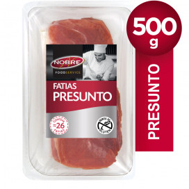 Nobre Food Service Presunto Fatias embalagem 500 g (CX 6UN)