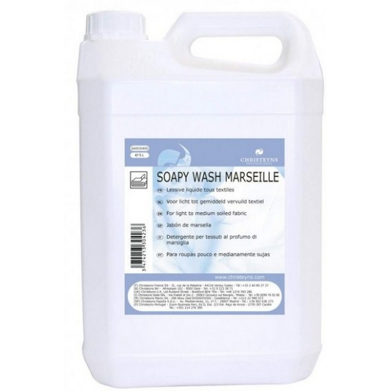 Soap Wash Marseille Detergente Roupa 5 lt